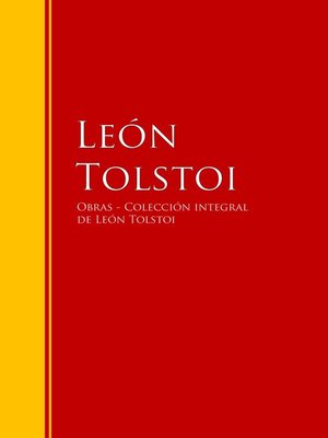 cover image of Obras de León Tolstoi-- Colección
